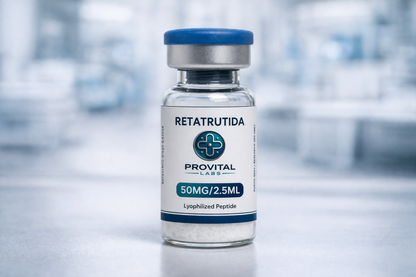 Vial Glp-1 RETATRUTIDA 50mg (Incluye BacWater)