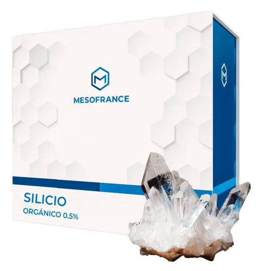 Mesoterapia Mesofrance Silicio Organico 0.5% Caja 100 Ampolletas