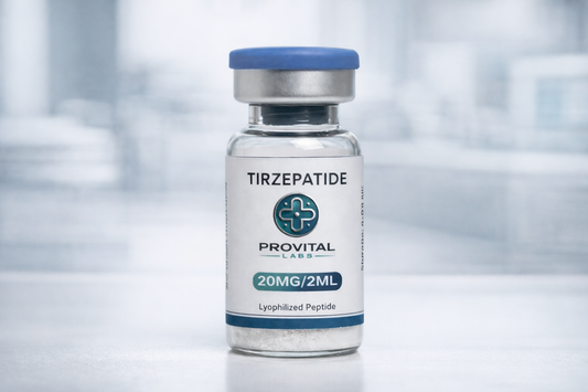 Vial Glp-1 TIRZEPATIDA 20MG (Incluye BacWater)