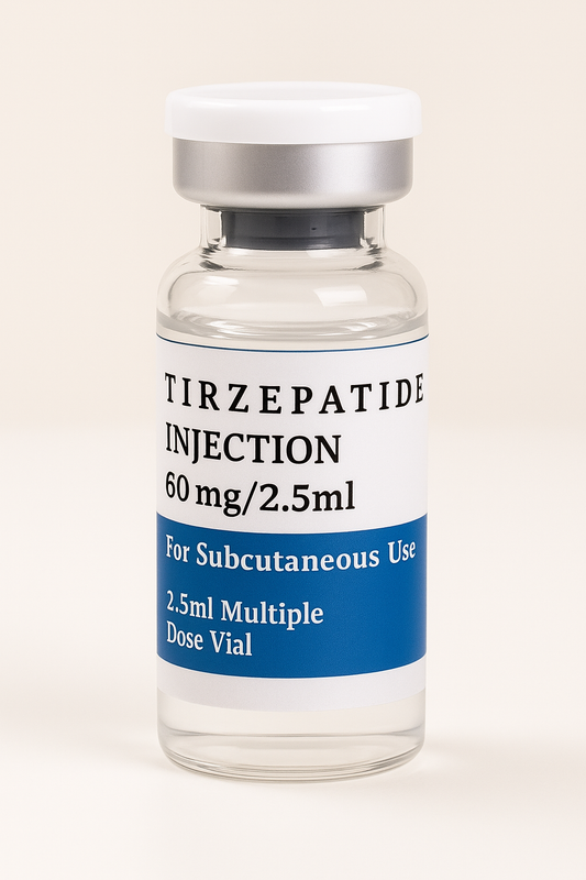 Tirzepatide 60mg | 1 Caja = 10 Viales – FDA Certified